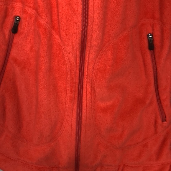 Columbia Orange/Coral Interchange Women’s Fleece Jacket Sz. M - Picture 4 of 10